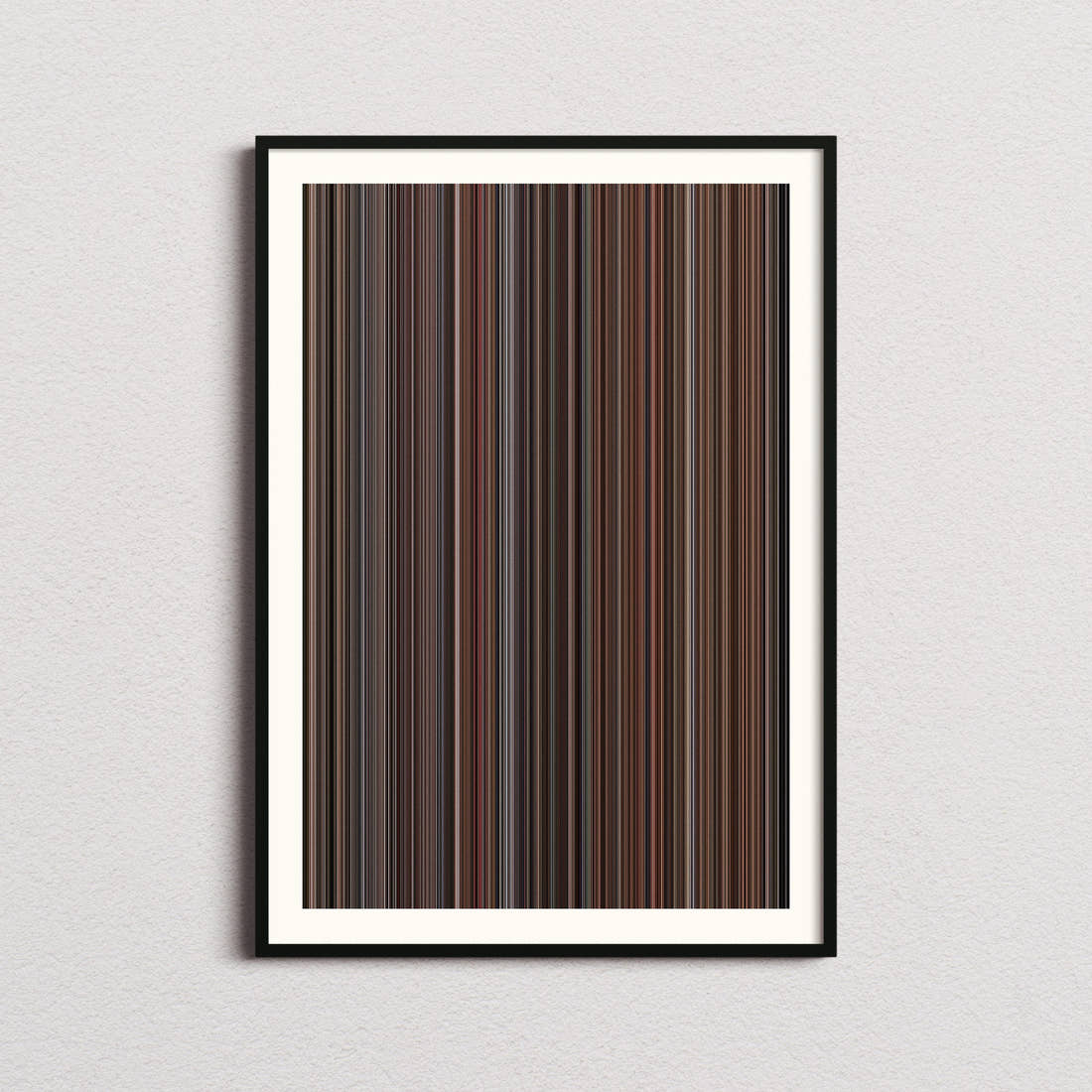 My Cousin Vinny Movie Barcode Poster - Barcode Only
