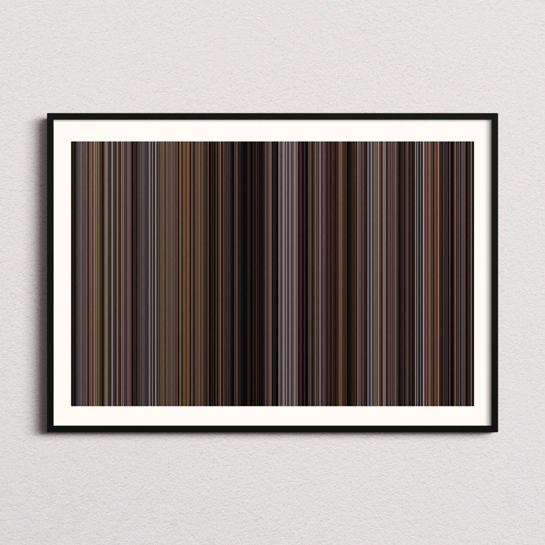 My Girl Movie Barcode Poster - Barcode Only
