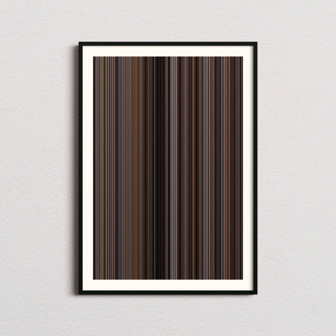 My Girl Movie Barcode Poster - Barcode Only