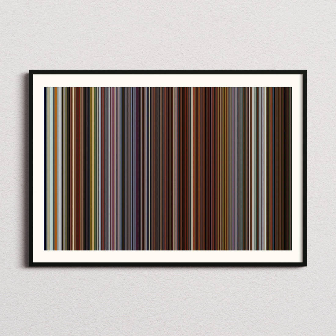 My Own Private Idaho Movie Barcode Poster - Barcode Only