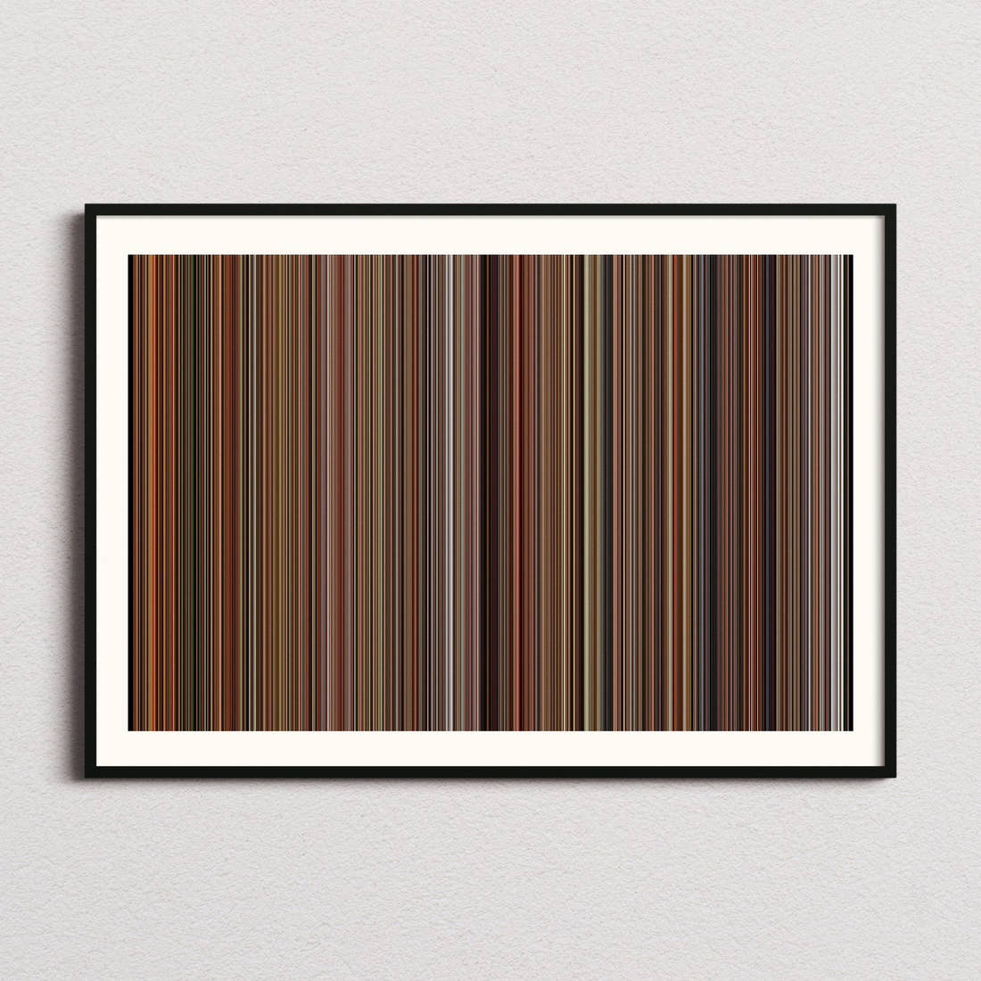 Naked Lunch Movie Barcode Poster - Barcode Only