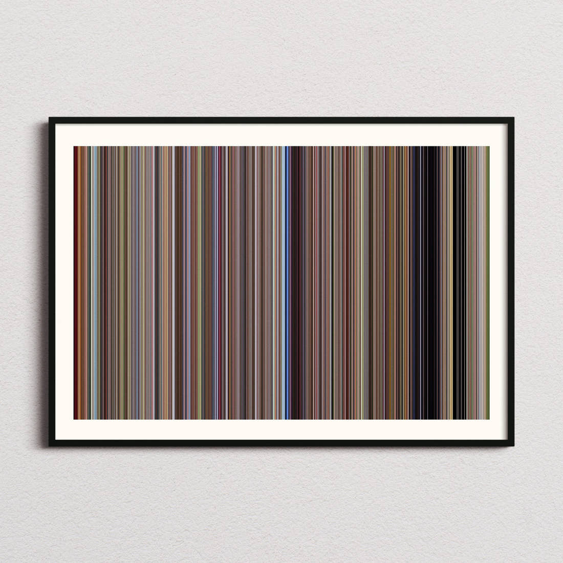 Napoleon Dynamite Movie Barcode Poster - Barcode Only