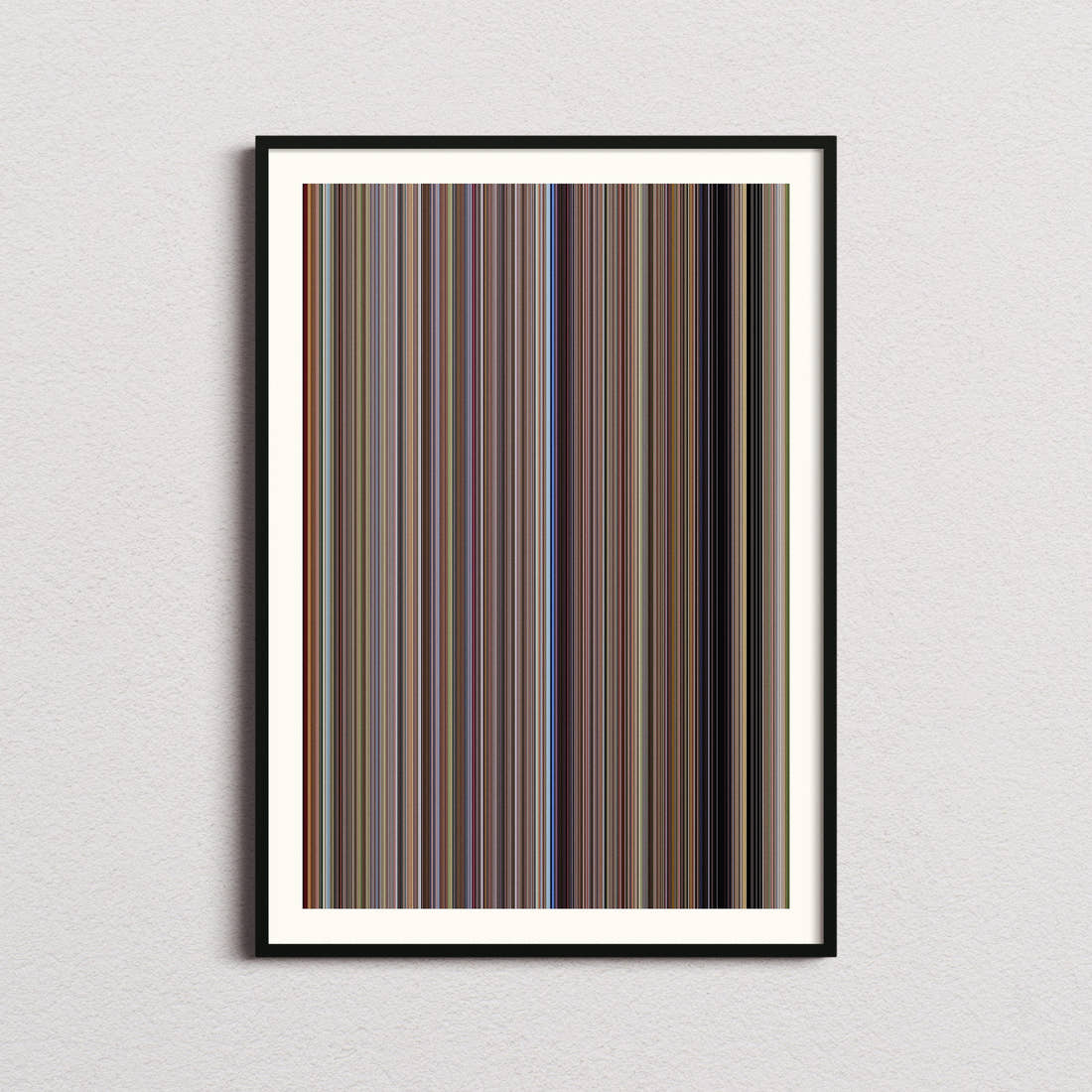 Napoleon Dynamite Movie Barcode Poster - Barcode Only