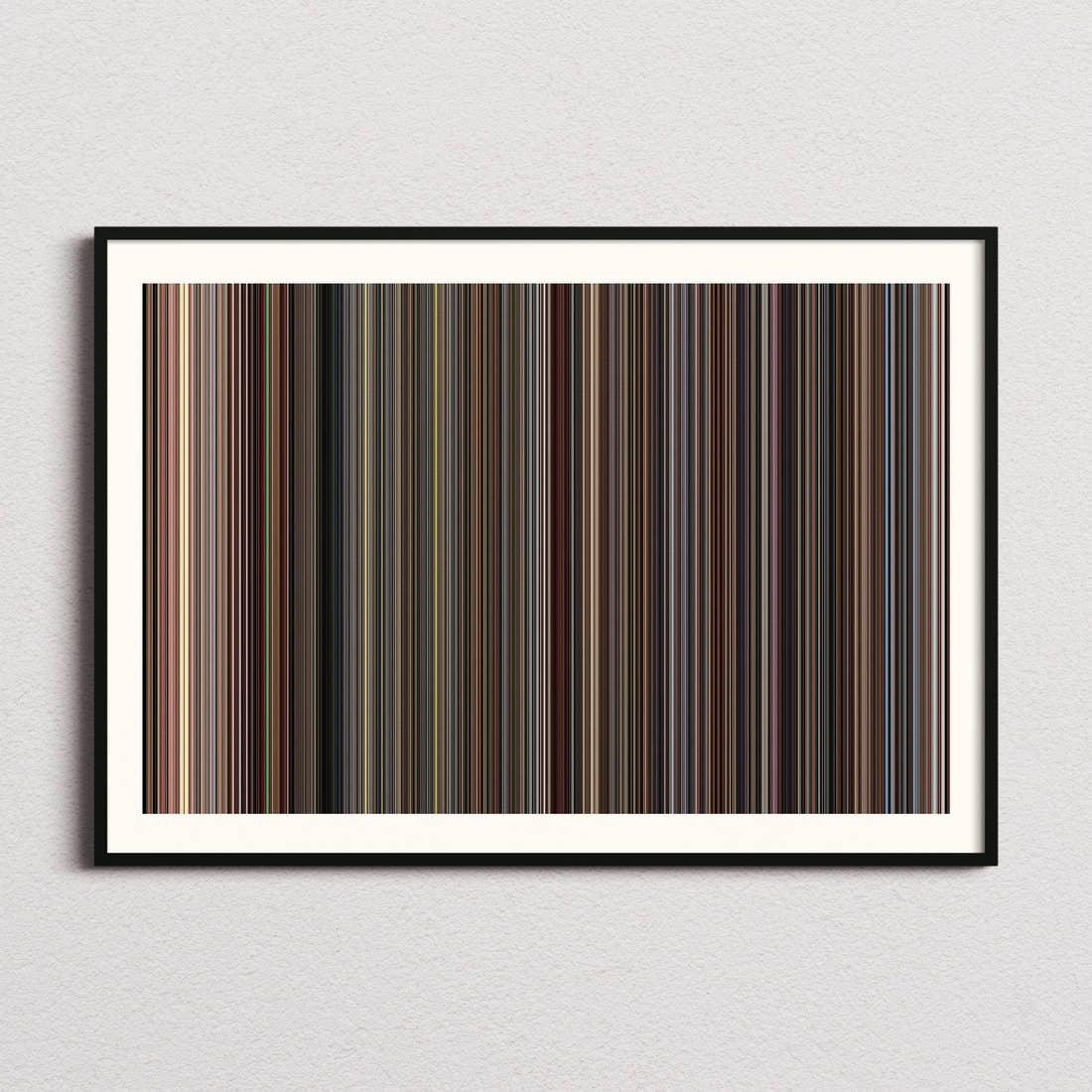 National Lampoon's European Vacation Movie Barcode Poster - Barcode Only
