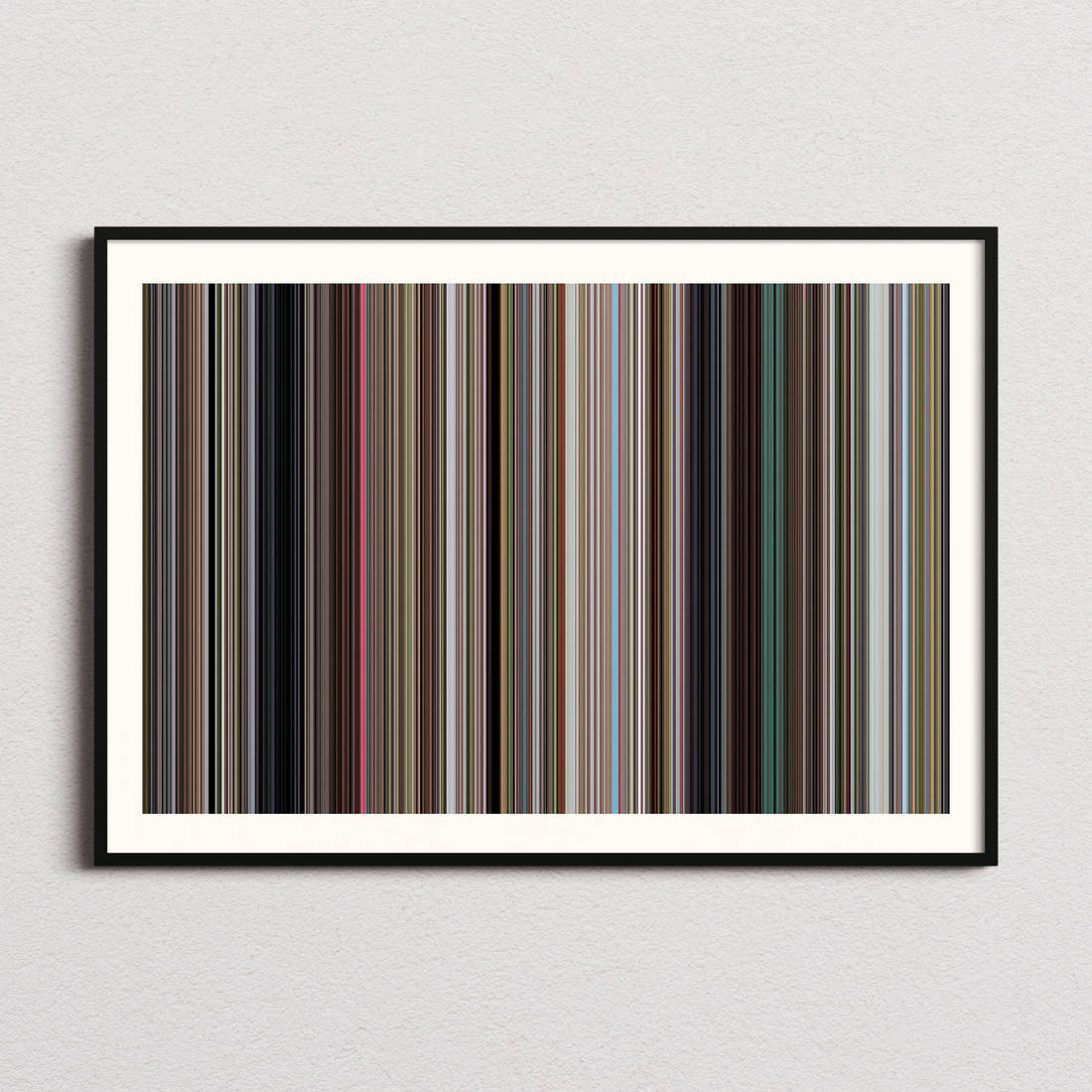 National Lampoon's Vacation Movie Barcode Poster - Barcode Only