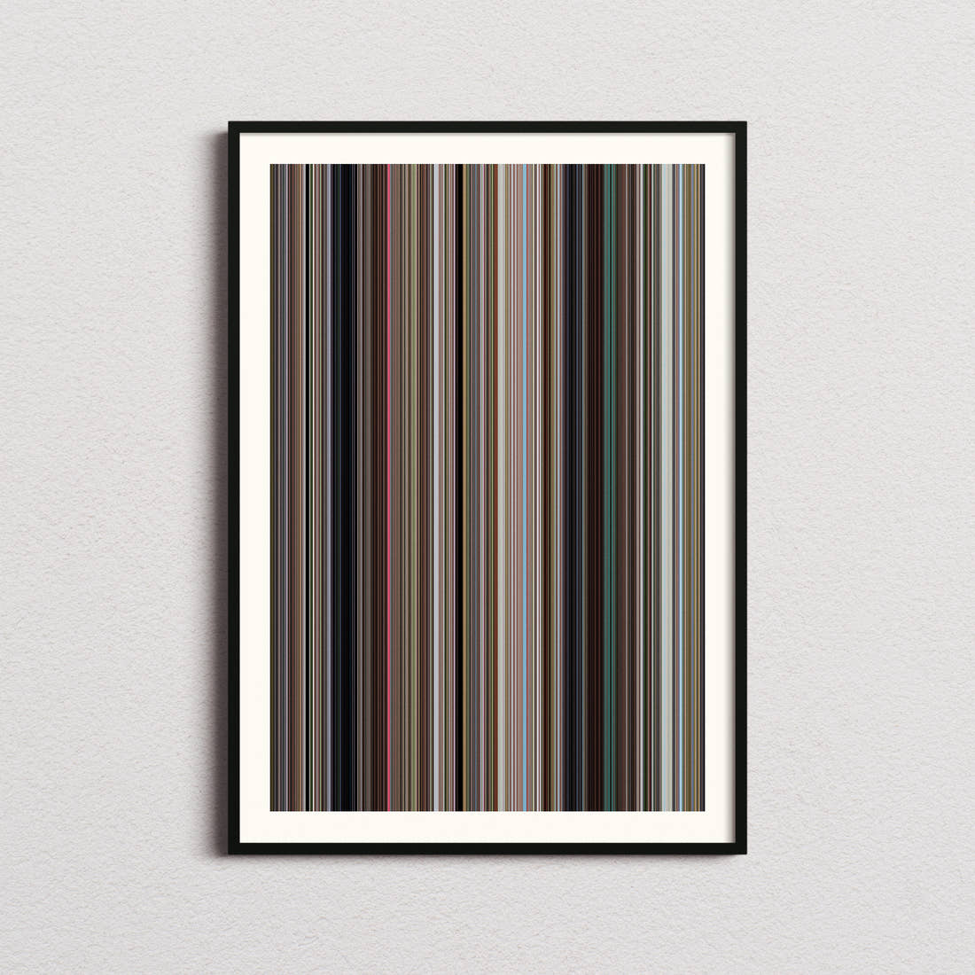 National Lampoon's Vacation Movie Barcode Poster - Barcode Only