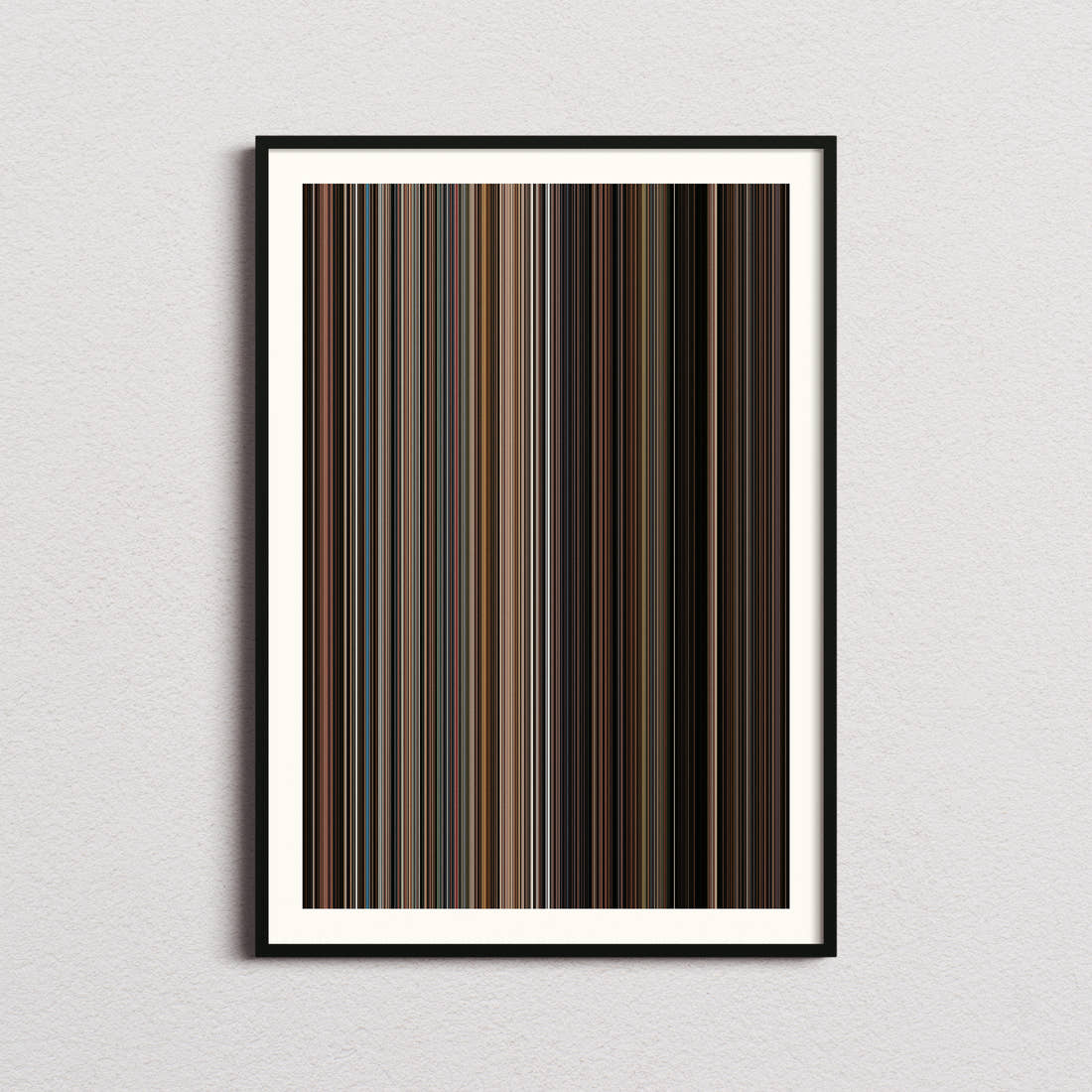 National Treasure: Book of Secrets Movie Barcode Poster - Barcode Only