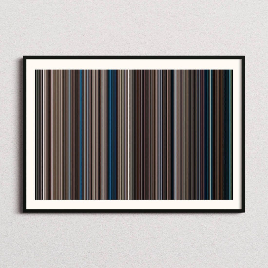 Never Say Never Again Movie Barcode Poster - Barcode Only