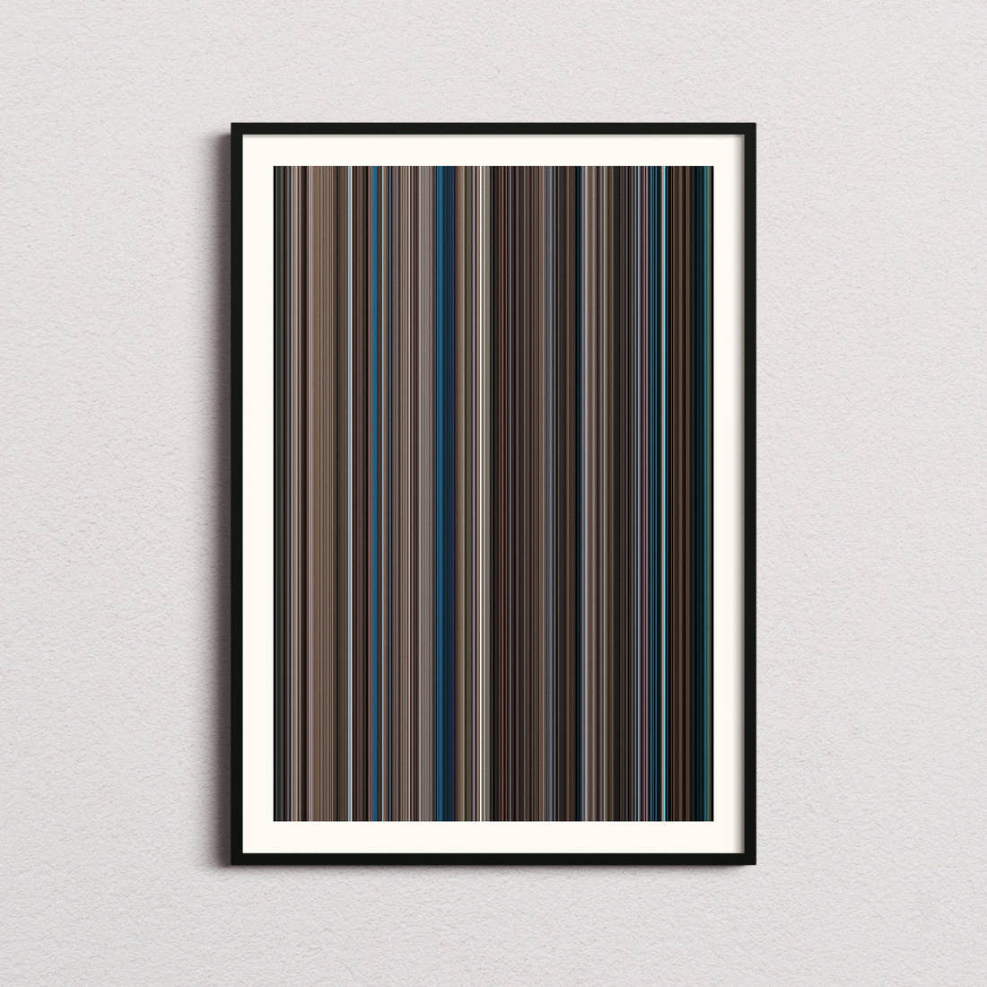 Never Say Never Again Movie Barcode Poster - Barcode Only