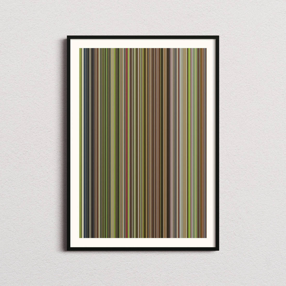 Next Goal Wins Movie Barcode Poster - Barcode Only