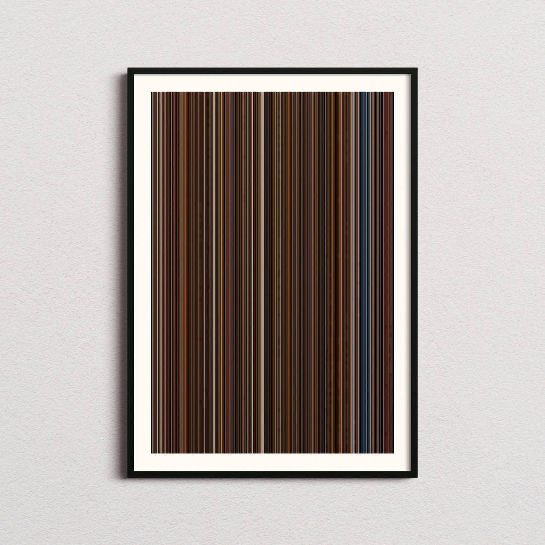 Night at the Museum Movie Barcode Poster - Barcode Only