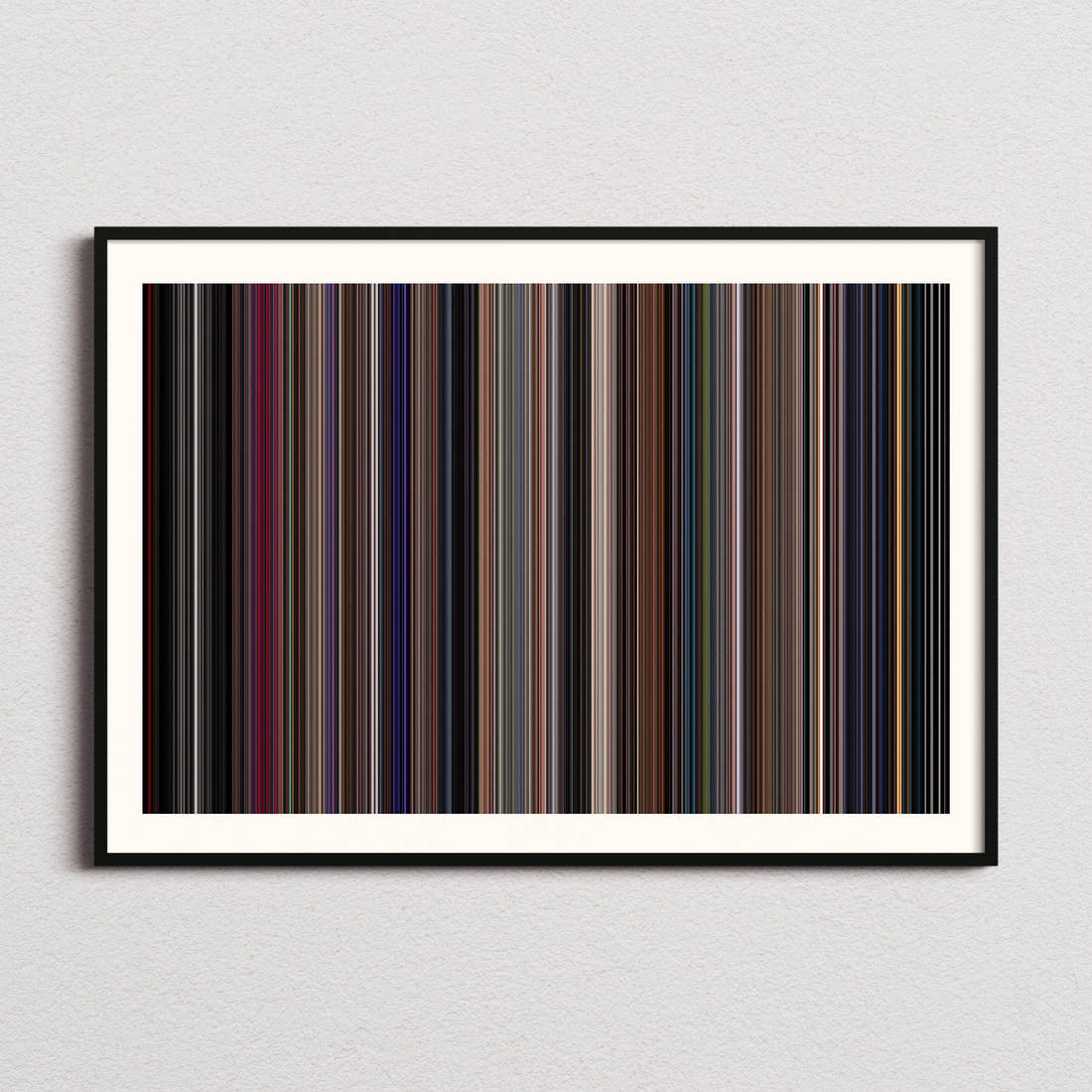 Night of the Creeps Movie Barcode Poster - Barcode Only