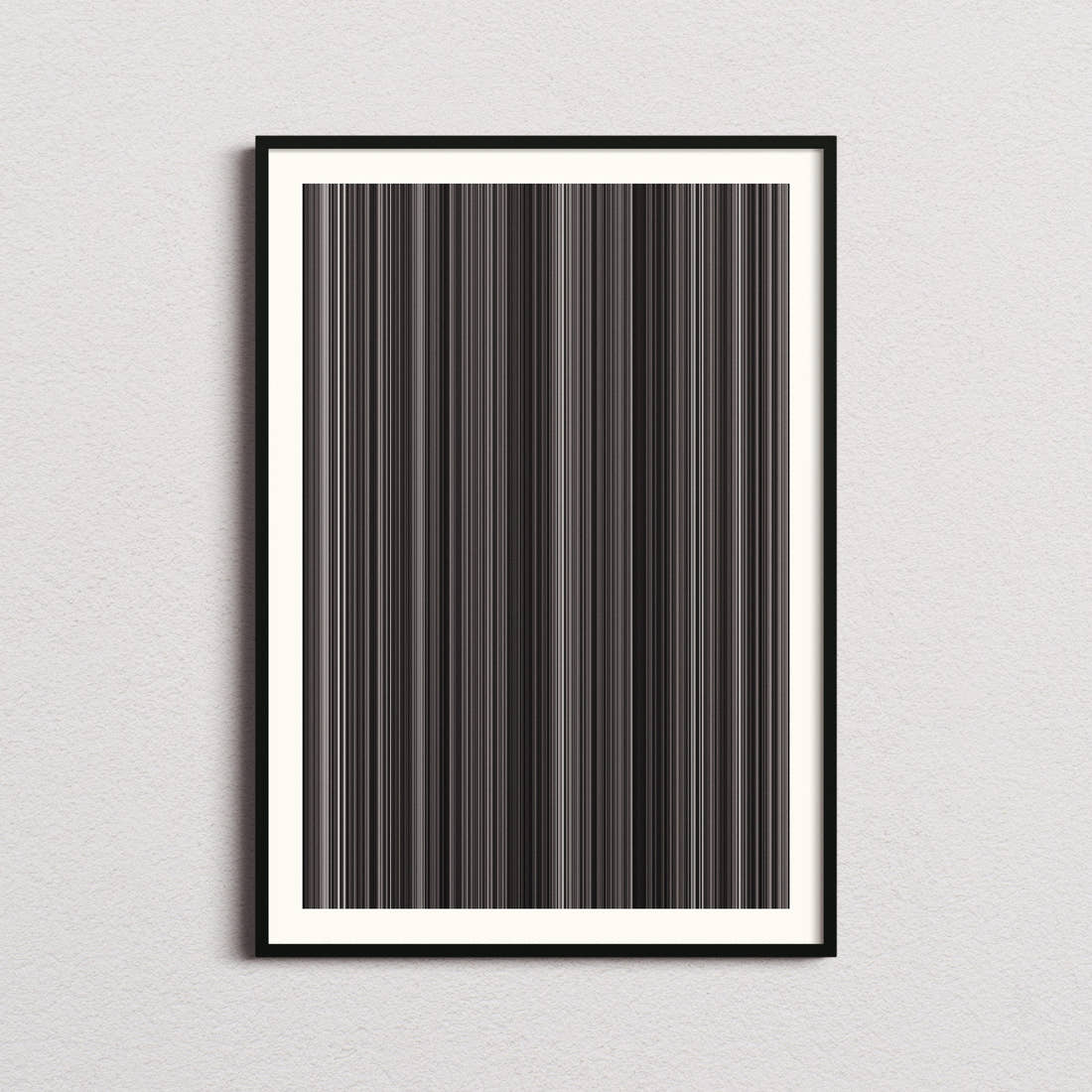 No Regrets for Our Youth Movie Barcode Poster - Barcode Only