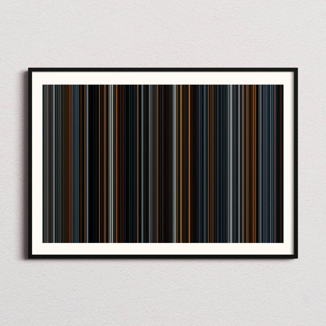 Nosferatu Movie Barcode Poster - Barcode Only
