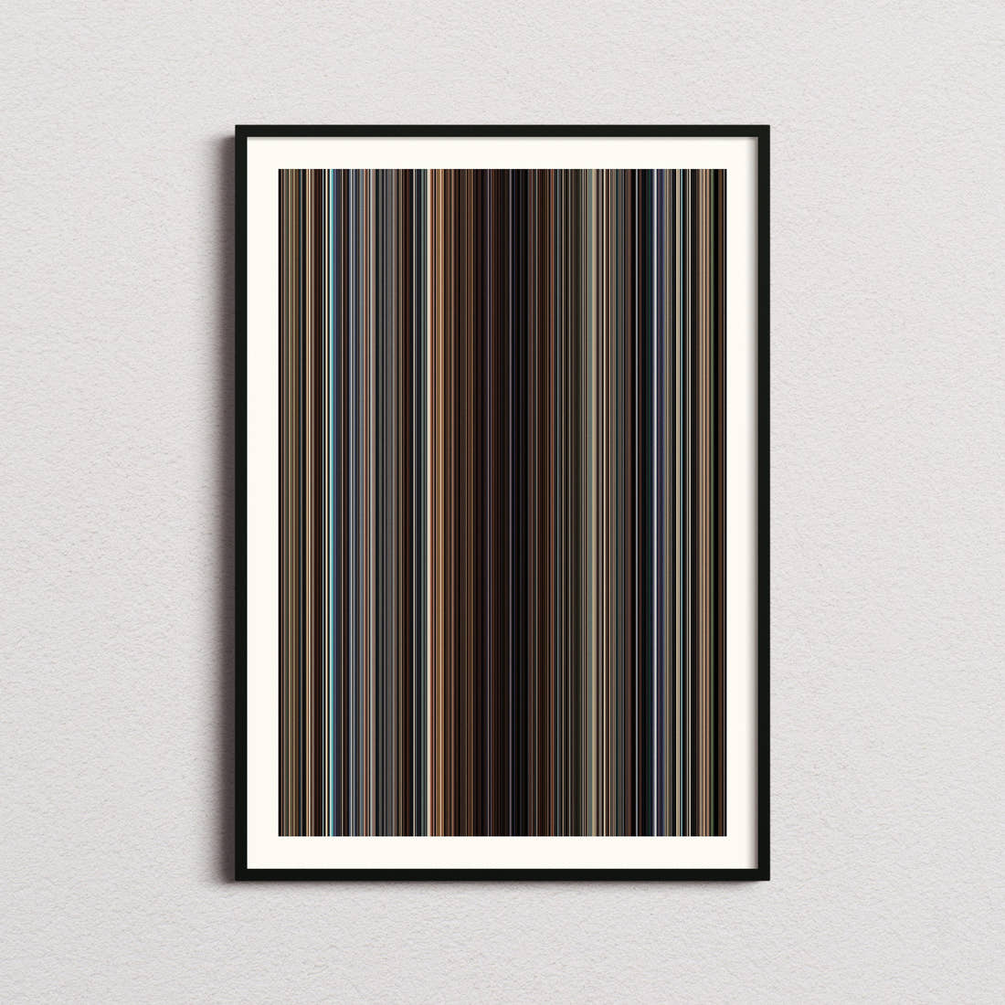 Now You See Me Movie Barcode Poster - Barcode Only