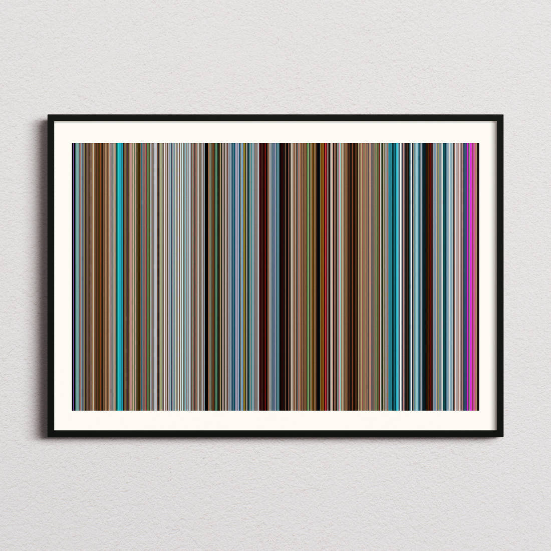 Nyad Movie Barcode Poster - Barcode Only