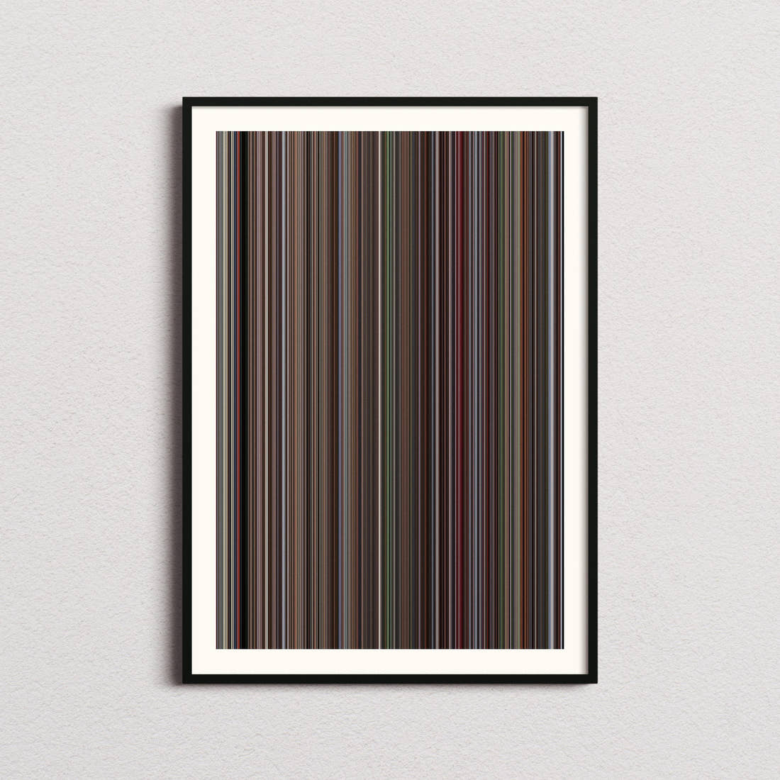 Octopussy Movie Barcode Poster - Barcode Only