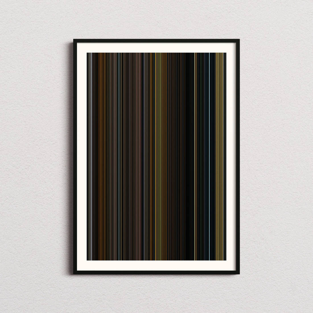 Oddity Movie Barcode Poster - Barcode Only