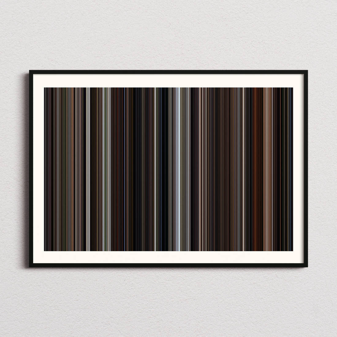Omen III: The Final Conflict Movie Barcode Poster - Barcode Only