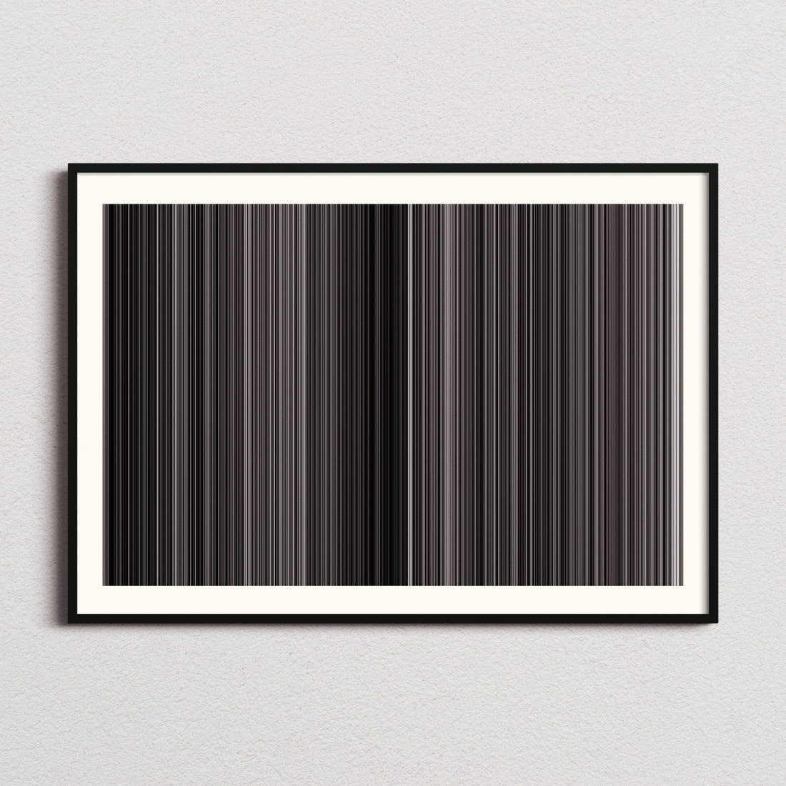On the Waterfront Movie Barcode Poster - Barcode Only