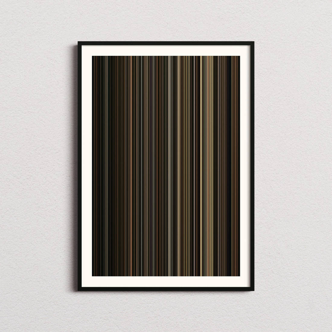 Once Upon a Time in America Movie Barcode Poster - Barcode Only