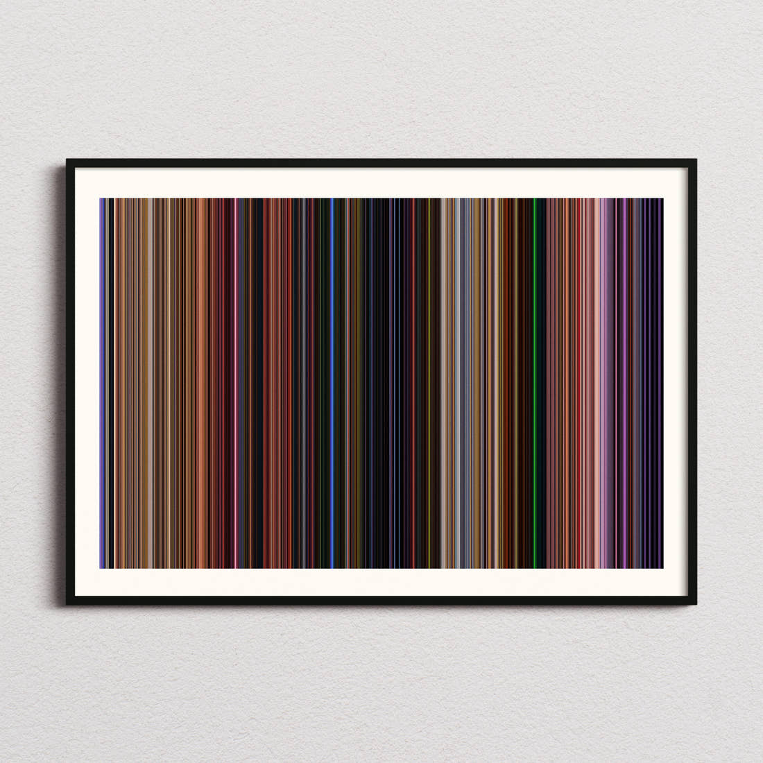 Onward Movie Barcode Poster - Barcode Only