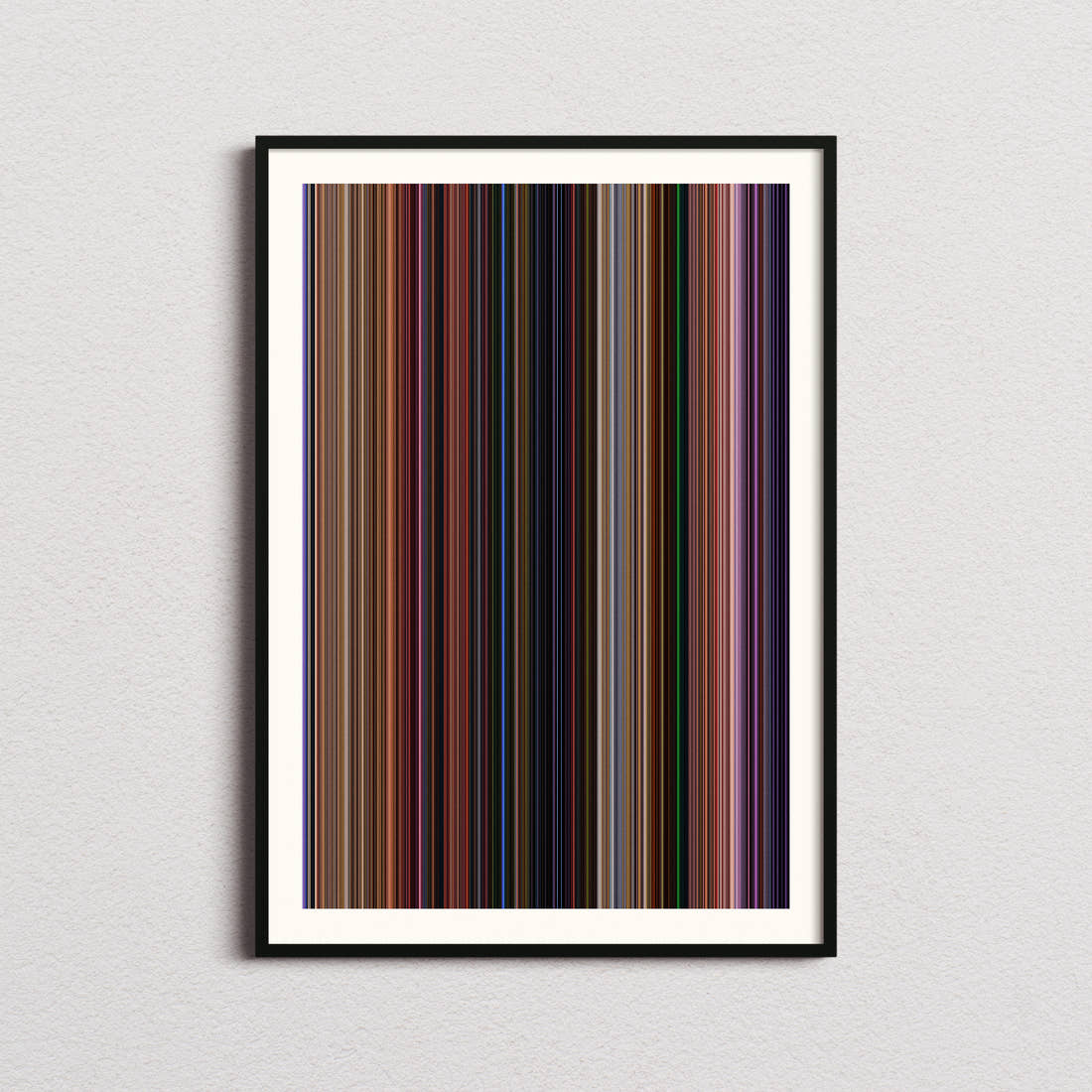 Onward Movie Barcode Poster - Barcode Only