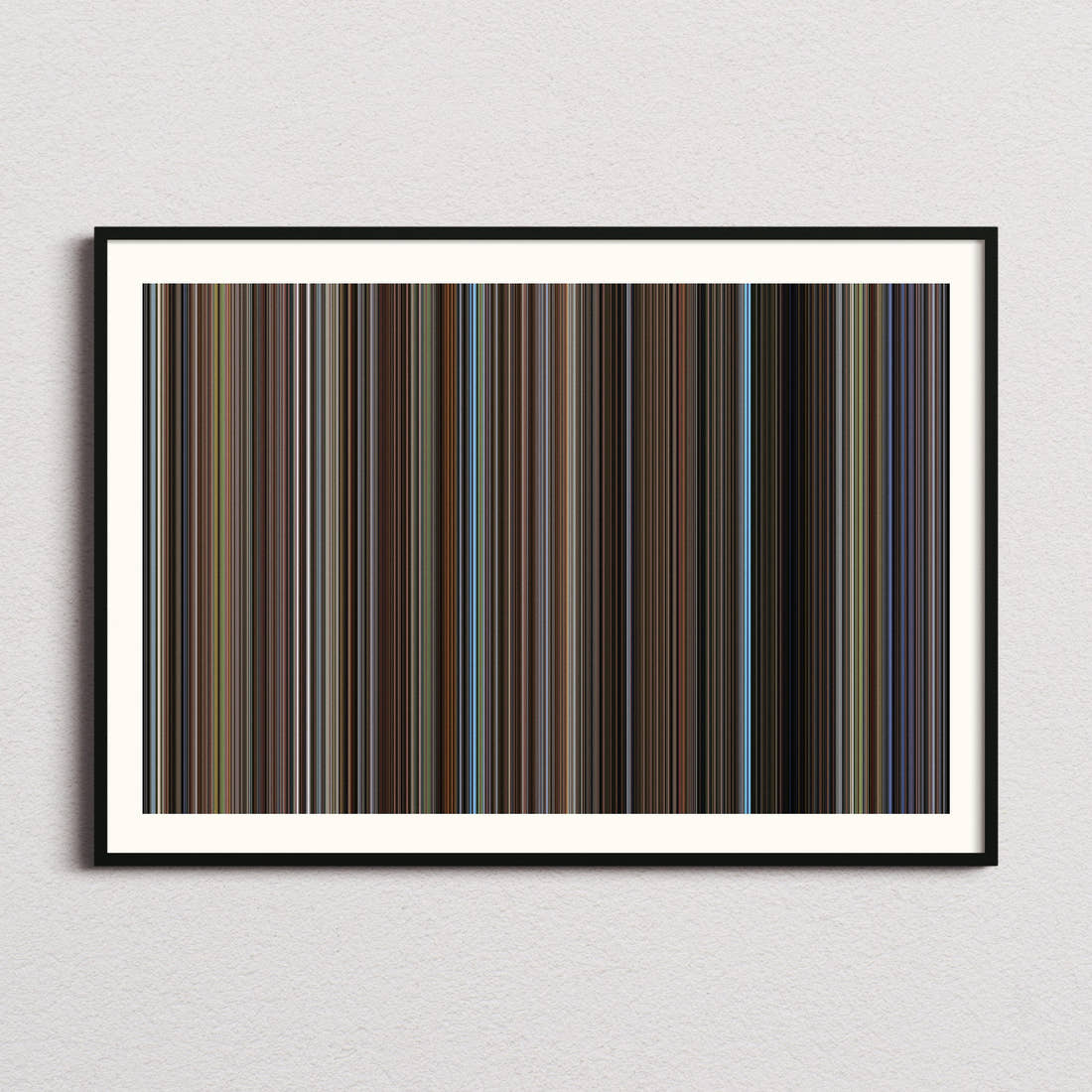 Ordinary People Movie Barcode Poster - Barcode Only