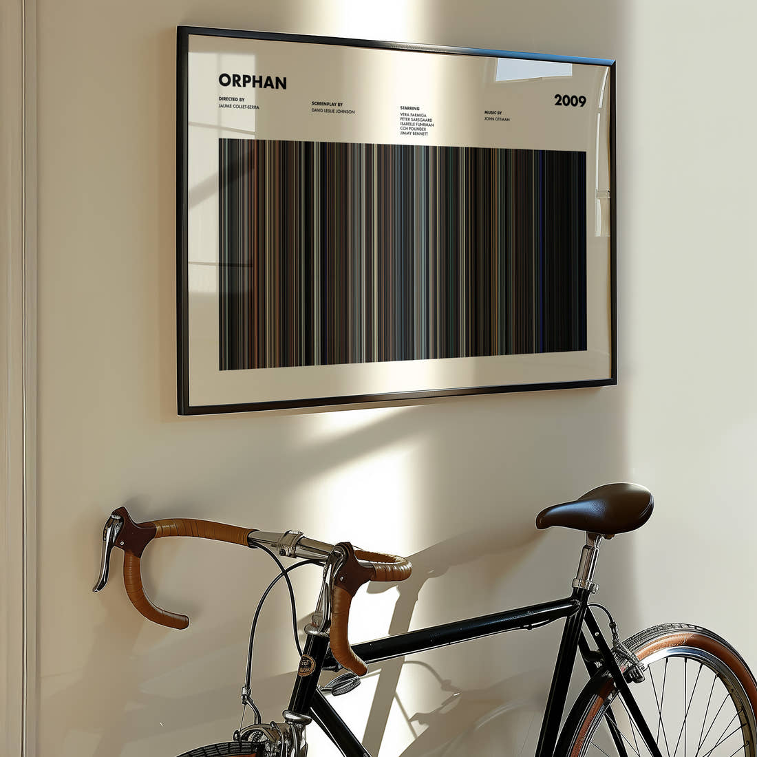 Orphan Movie Barcode Poster