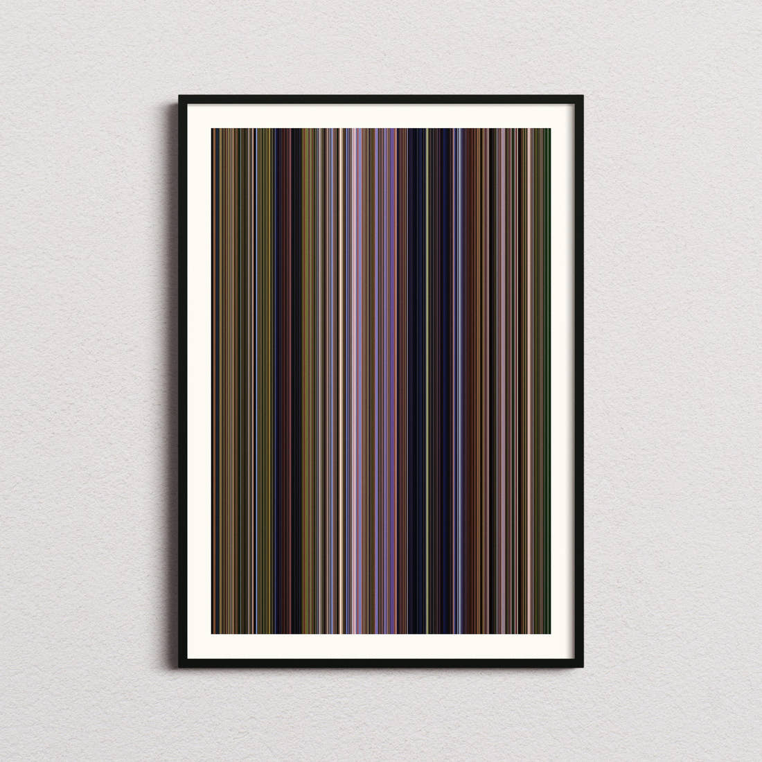 Over the Hedge Movie Barcode Poster - Barcode Only