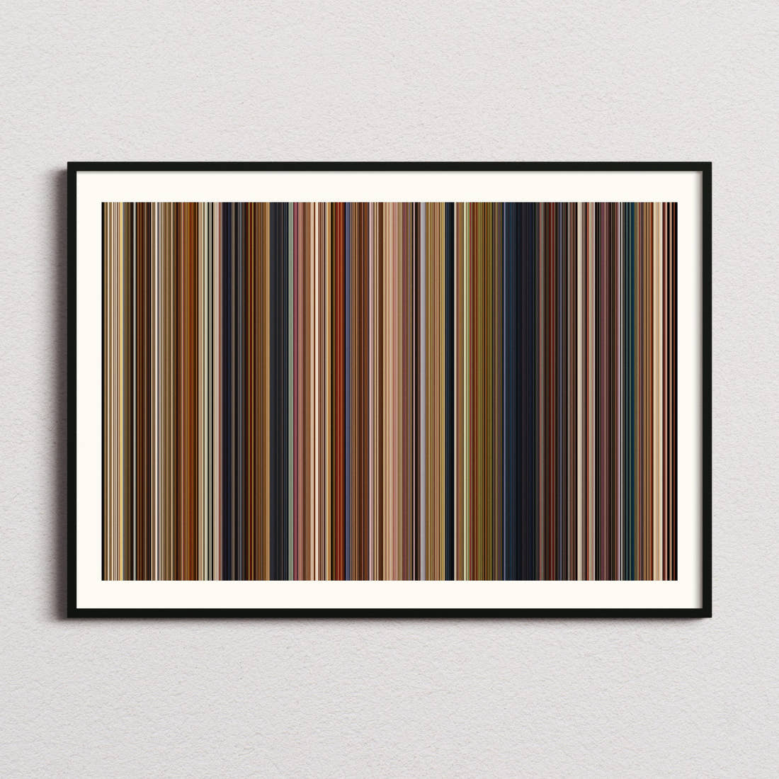 Paddington 2 Movie Barcode Poster - Barcode Only