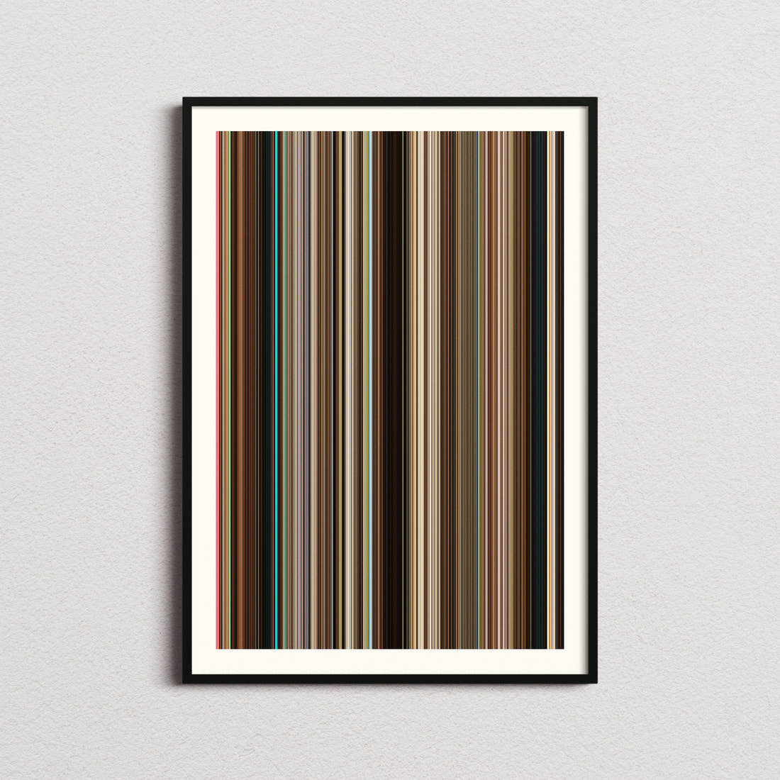 Palm Springs Movie Barcode Poster - Barcode Only