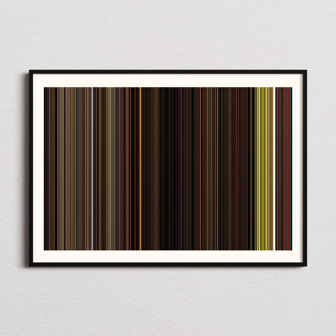 ParaNorman Movie Barcode Poster - Barcode Only