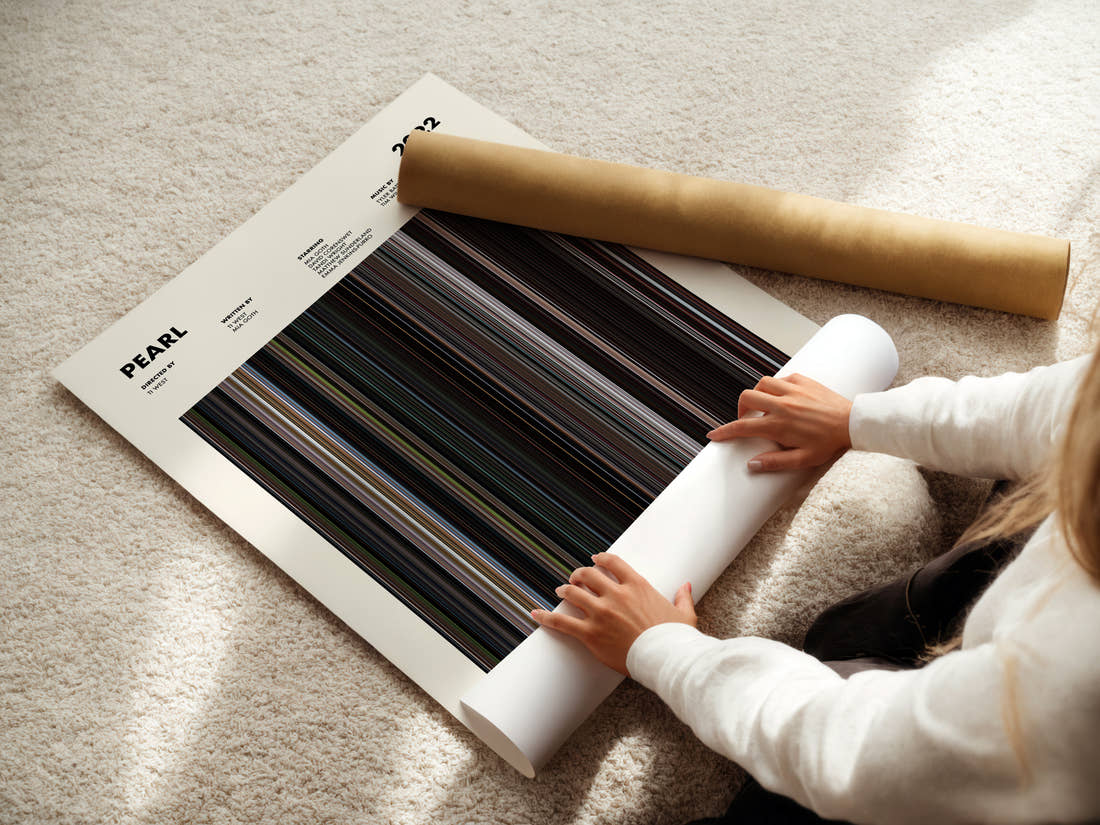 Pearl Movie Barcode Poster