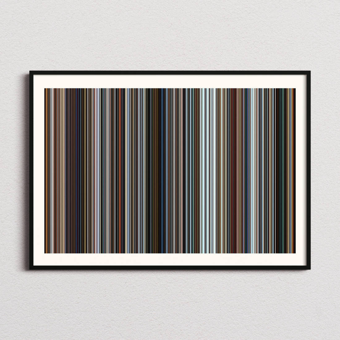 Pearl Harbor Movie Barcode Poster - Barcode Only