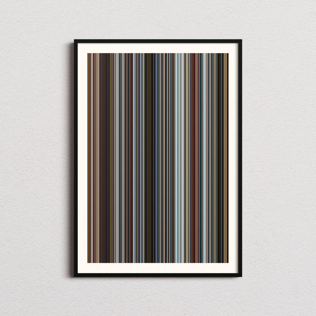Pearl Harbor Movie Barcode Poster - Barcode Only