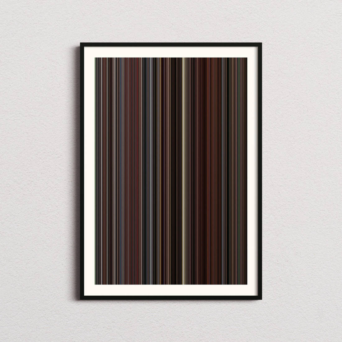 Performance Movie Barcode Poster - Barcode Only