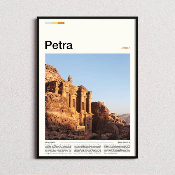 Petra - The Monastery - Travel Print