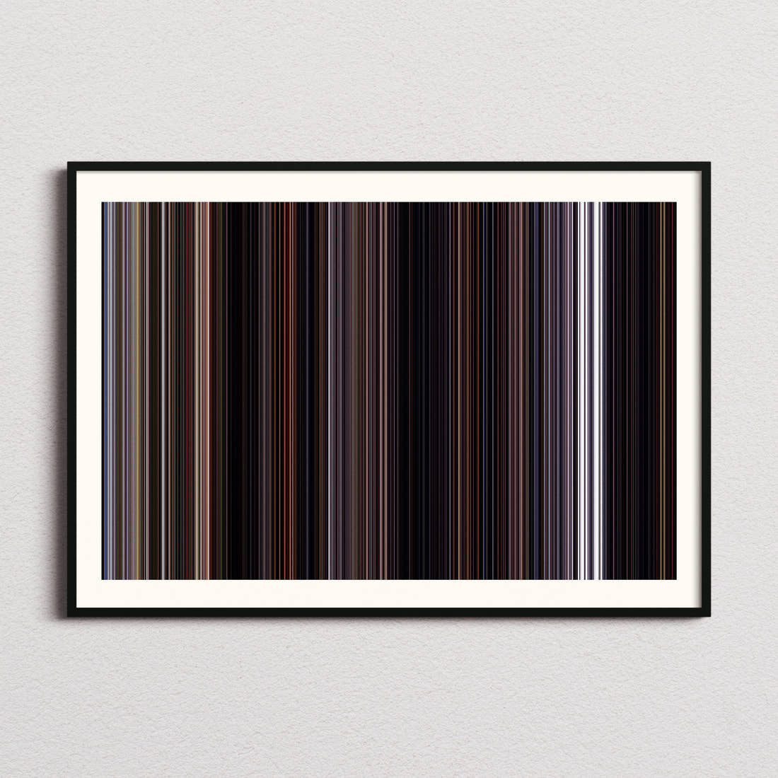 Phantasm Movie Barcode Poster - Barcode Only