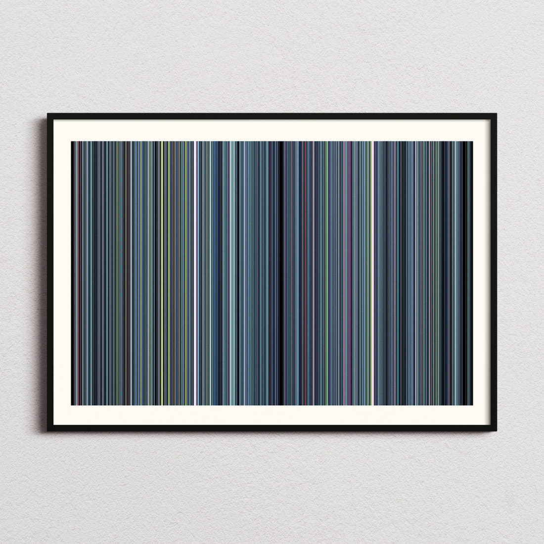 Phone Booth Movie Barcode Poster - Barcode Only