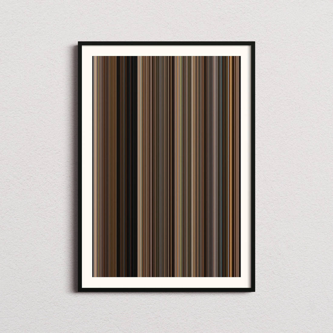 Pineapple Express Movie Barcode Poster - Barcode Only