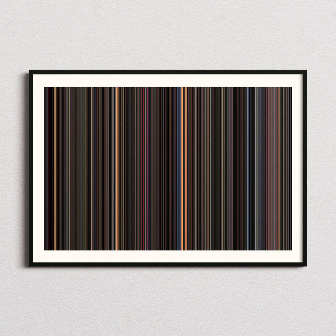 Pink Floyd – The Wall Movie Barcode Poster - Barcode Only