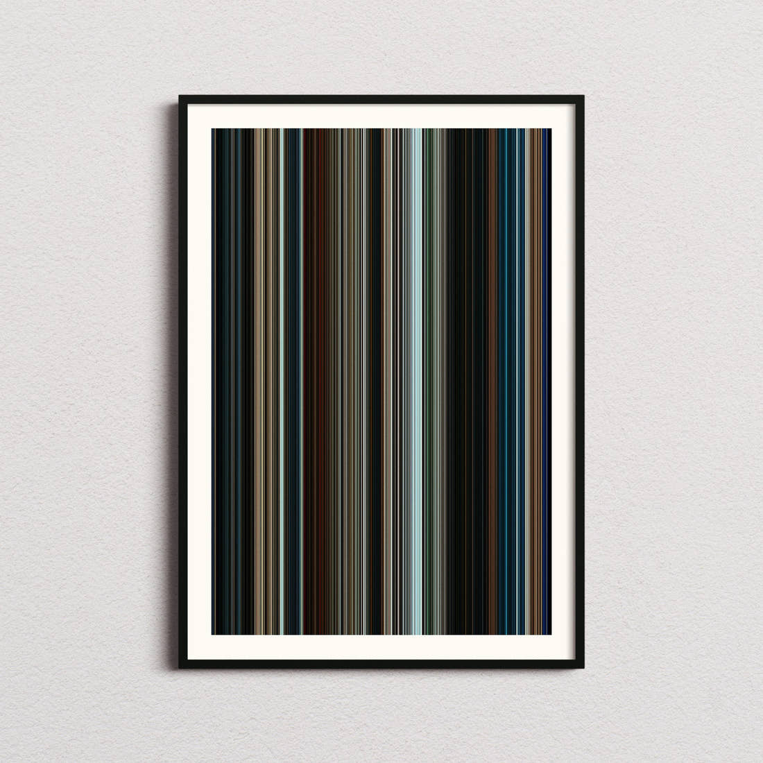 Pirates of the Caribbean: Dead Men Tell No Tales Movie Barcode Poster - Barcode Only