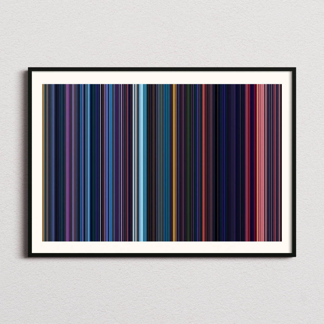 Pocahontas Movie Barcode Poster - Barcode Only