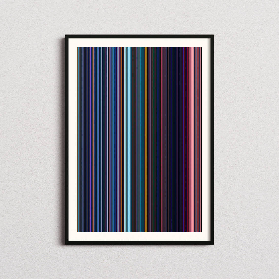 Pocahontas Movie Barcode Poster - Barcode Only