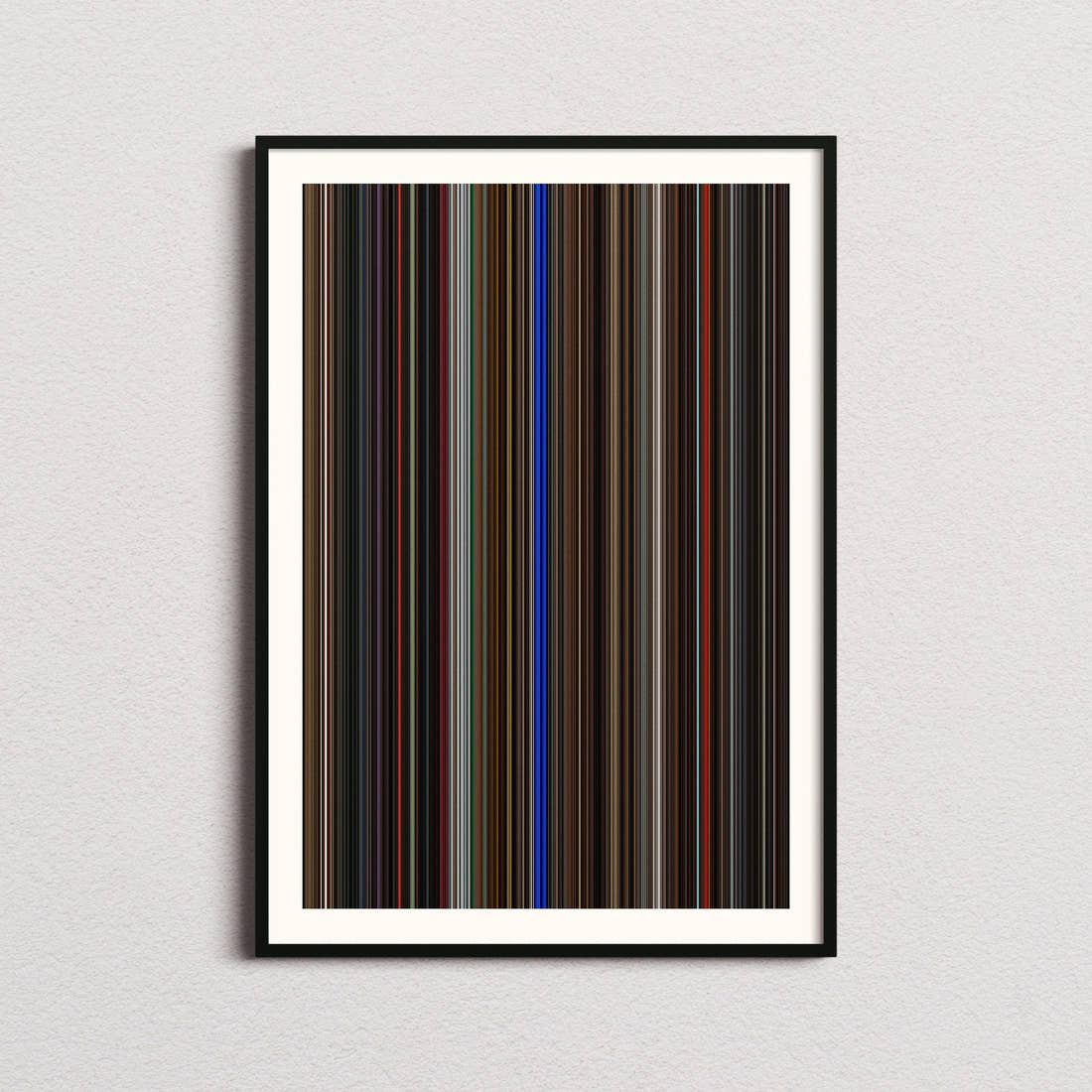 Possessor Movie Barcode Poster - Barcode Only