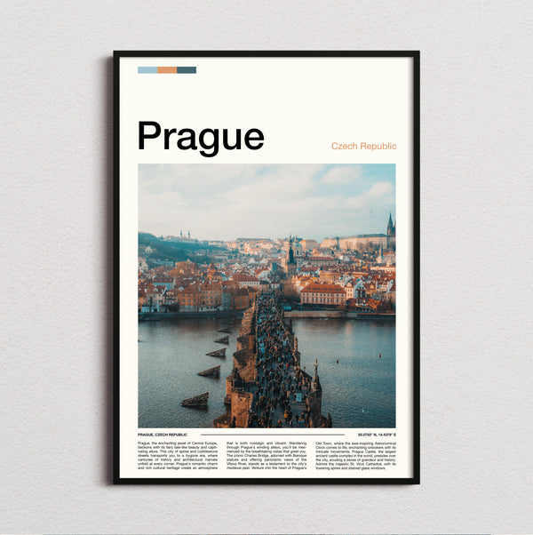 Prague - Charles Bridge - Travel Print