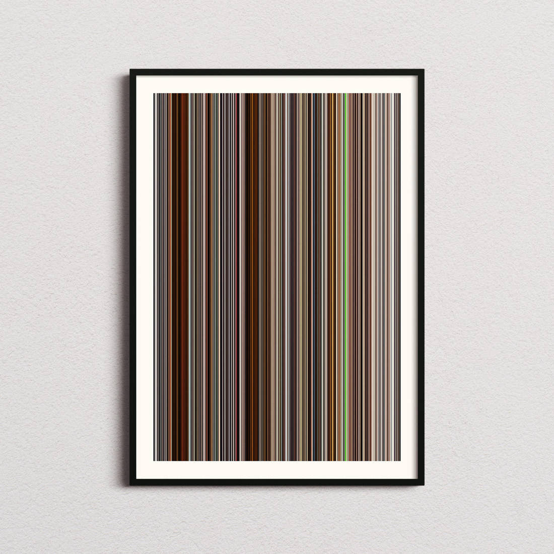 Precious Movie Barcode Poster - Barcode Only