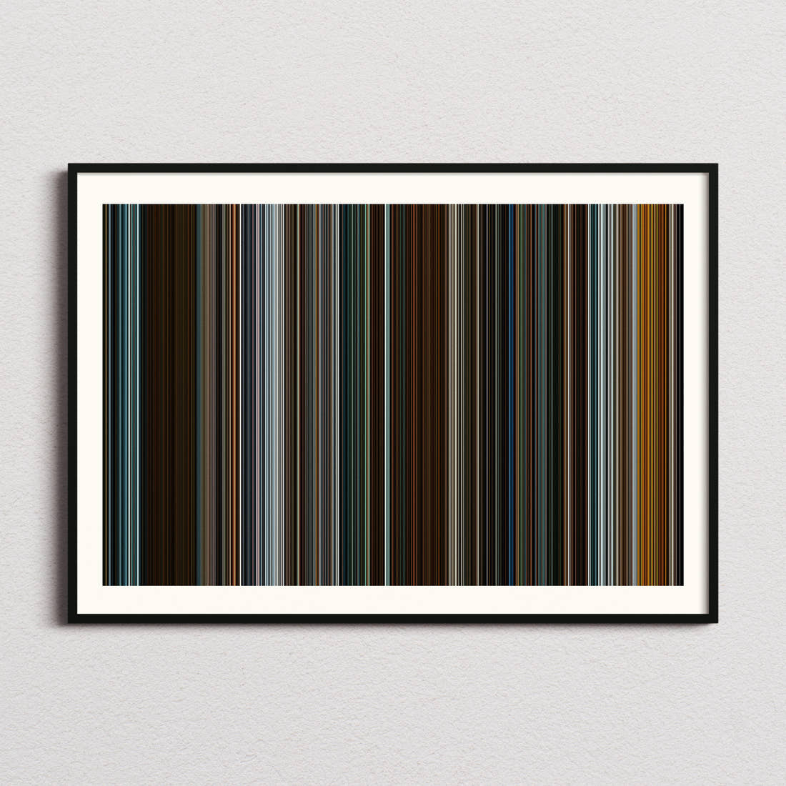 Predestination Movie Barcode Poster - Barcode Only