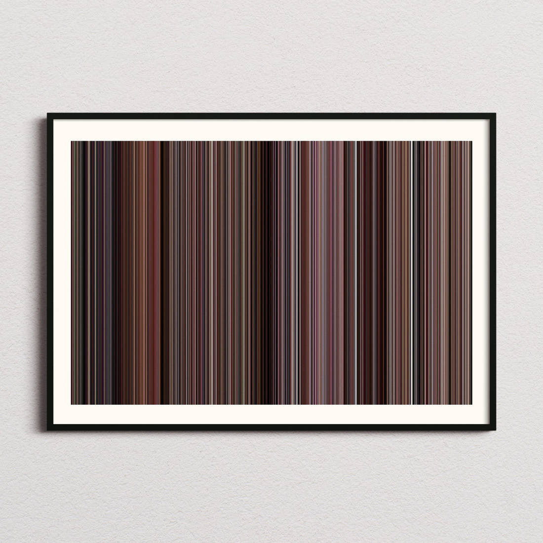 Pretty Woman Movie Barcode Poster - Barcode Only